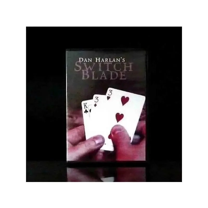 Switchblade (triks) od Dana Harlan Magic Trits Magic Accessories poker karta Magia Mentalizmus fáza
