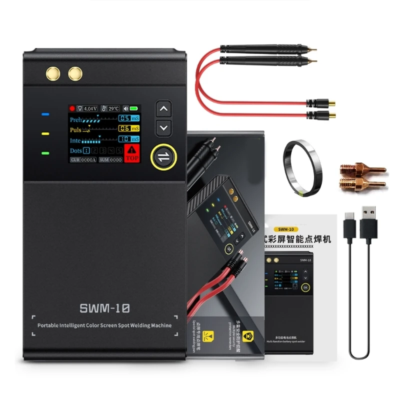 SWM-10 Handheld Welder DIY Mini zváracie zariadenie 18650 Zváracie zariadenie s batériou 5000 mAh zvárateľný 0,25 mm bodový zvárač