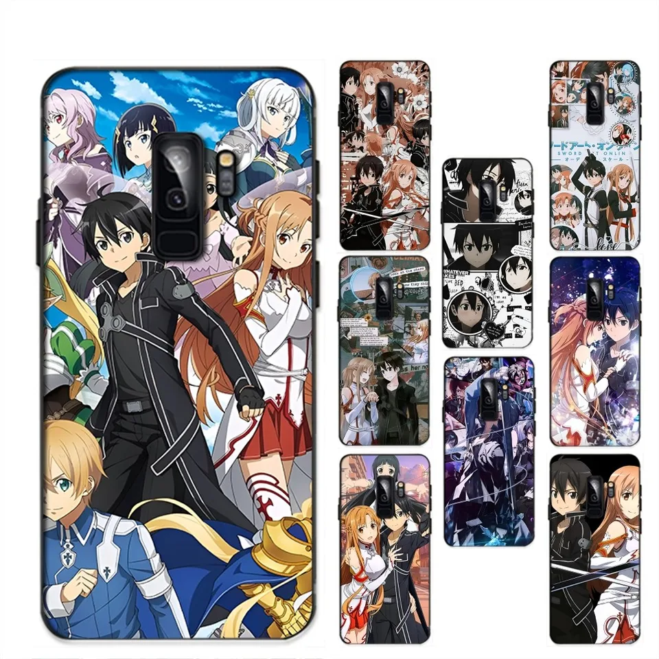 Sword Art Online Sao Anime Telefon Case pre Samsung S 20 21 23 23 Plus Ultra for Redmi Note 8 9 10 11 pre Huawei y 5 6 9