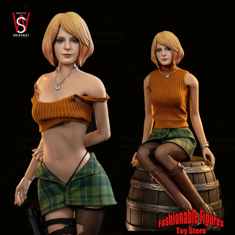 SWTOOYS FS057 FS058 1/6 ženských vojakov očarujúce Ashley Classic Anime Game Dolls