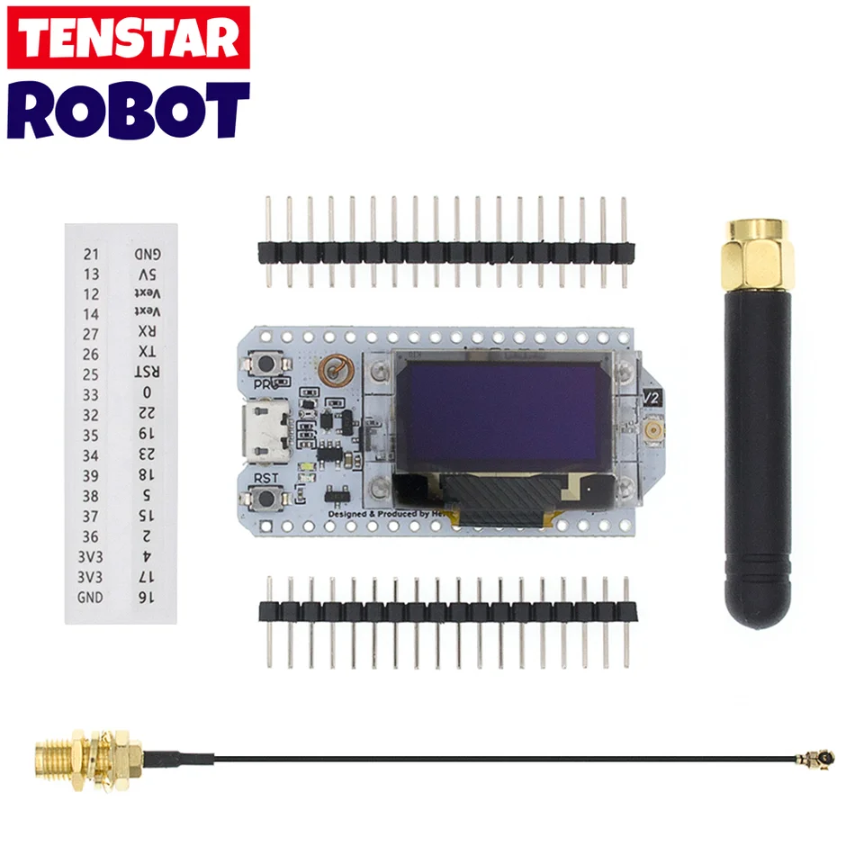 SX1276 SX1278 ESP32 LORA 868MHZ/915MHz/433MHz 0,96 palca Blue OLED Display Bluetooth WiFi Kit 32 Vývojová doska 32