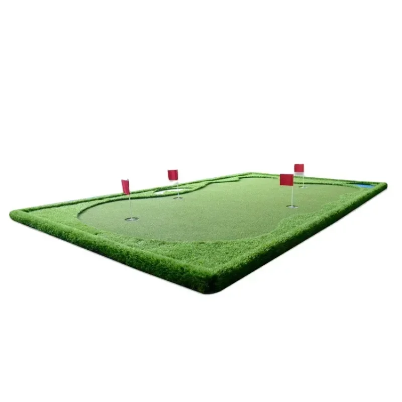 SXL Populárny vnútorný outdoor Petsing Practice MAT Prenosný golfový zelený simulátor golfové vybavenie Mini golfové ihrisko