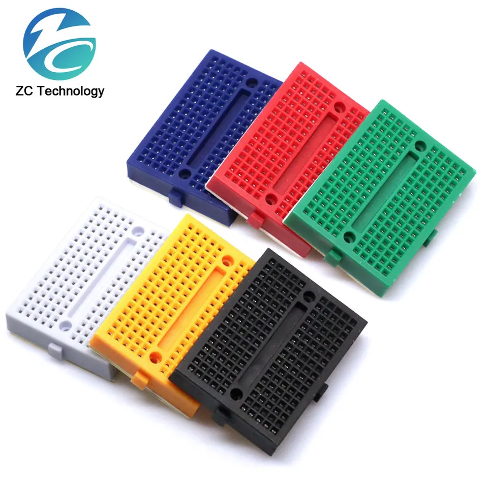 SYB-170 Mini Solderless Protope Papan Tempat Memotong Roti 170 Ikat-Poin Untuk Arduino DIY Kit