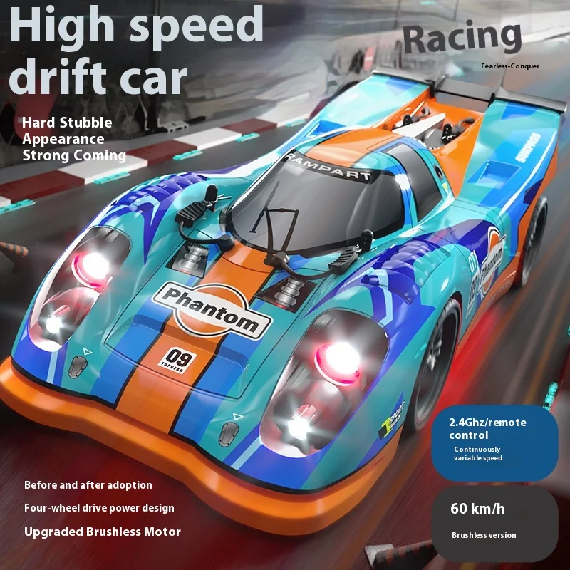 SYC 16307Pro Delin RC vysokorýchlostné driftingové simulačné vozidlo Konštrukcia elektrického diaľkového ovládača Model vozidla Hračka