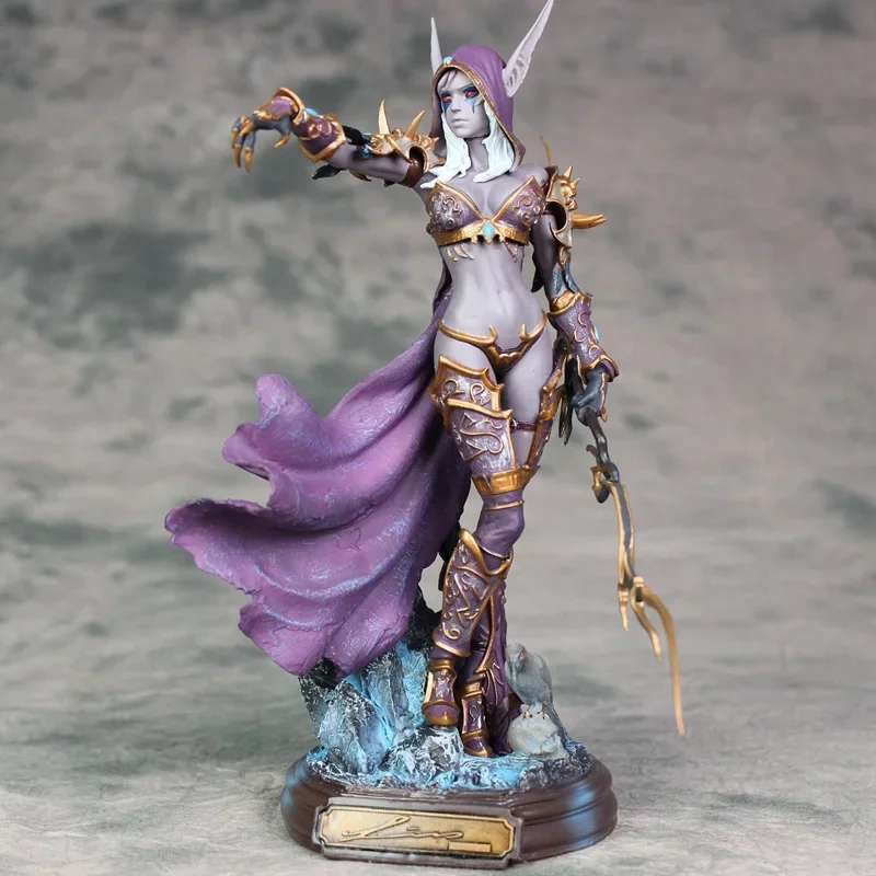 Sylvanas Windrunner World of Warcraft Action figuruje kráľovnú nemŕtvych ručne vyrábaných modelových kolekcií ozdoby Kid Darčeky hračky