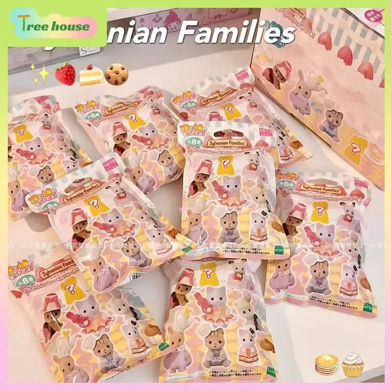 Sylvanian Family Shopping Cake Magic Fruit Series Anime postava Ternurín Sylvanian Family