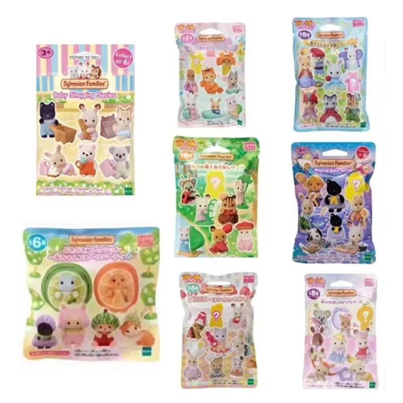 Sylvaniánske rodiny anime figurín lesný oceán Magické ovocné kaderníctvo Series slepé tašky detské darček prekvapivo