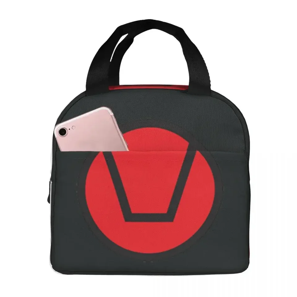 Symbol Swinger Lifestyle Symbol izolovaný obedovými taškami Restrycitné piknikové tašky Termal Cooler Lunch Box Obed tote tote pre ženu pracovné deti
