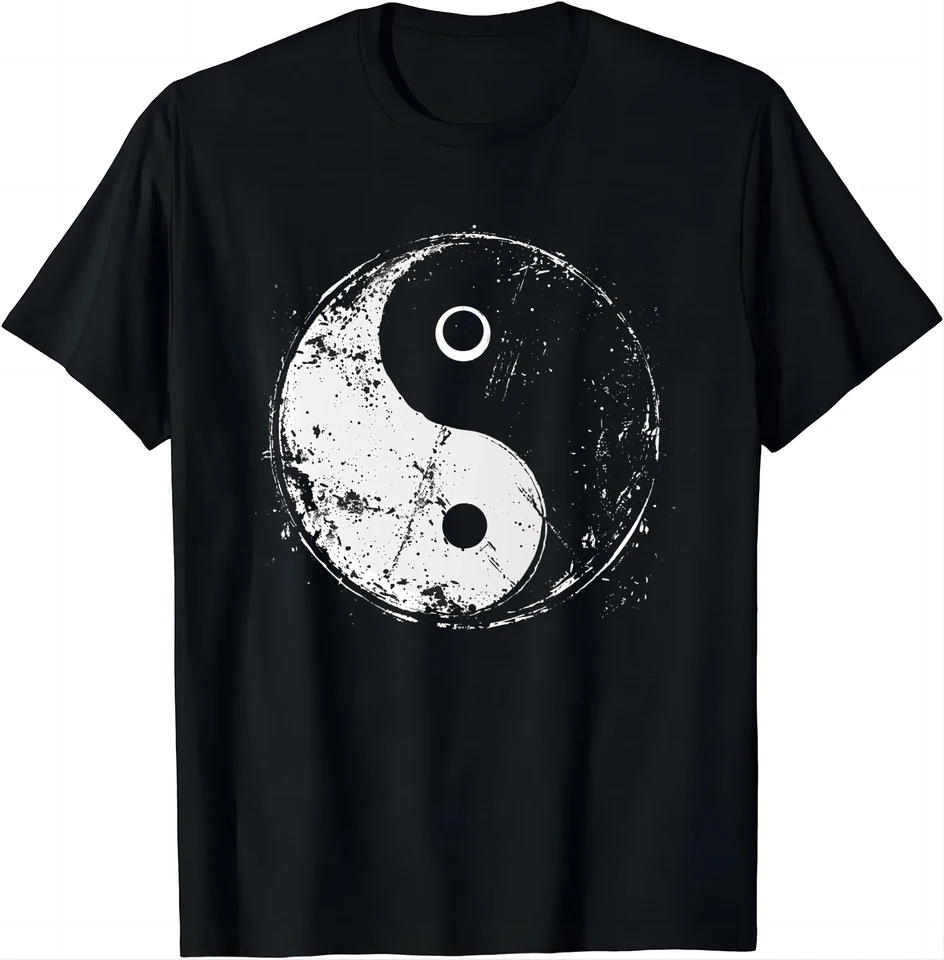 Symbol yin yang tao taijitu joga mieru Láska Tričko Čínske jin-yang bagua tai chi oblečenie topy tops pre mužov camisetas