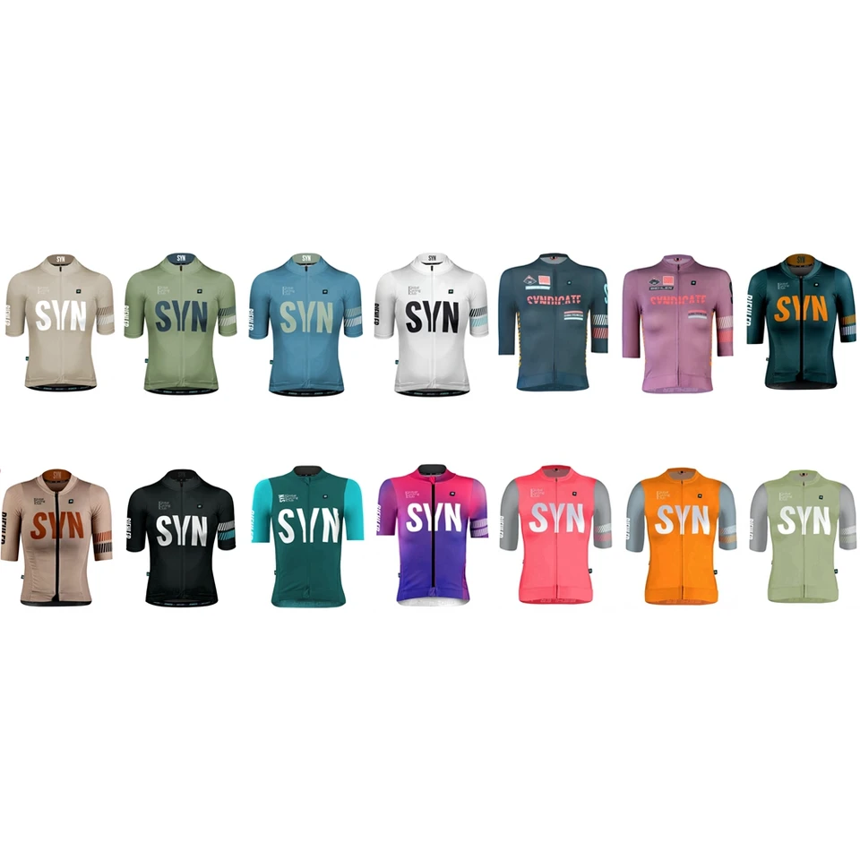 Syn All Style Dámske dámske dresy s krátkym rukávom Priedušné a rýchle suché cyklistické tričko Maillot Ciclista Manga Corta