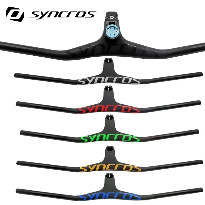 Syncros viacerých farieb MTB integrované riadidlá na ruky