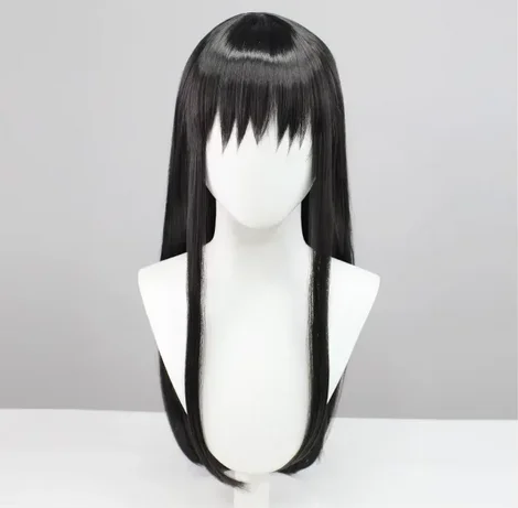 Syntetické vlasy puella magi madoka Magica Akemi homura cosplay parochňa s dlhou šedou parochňou