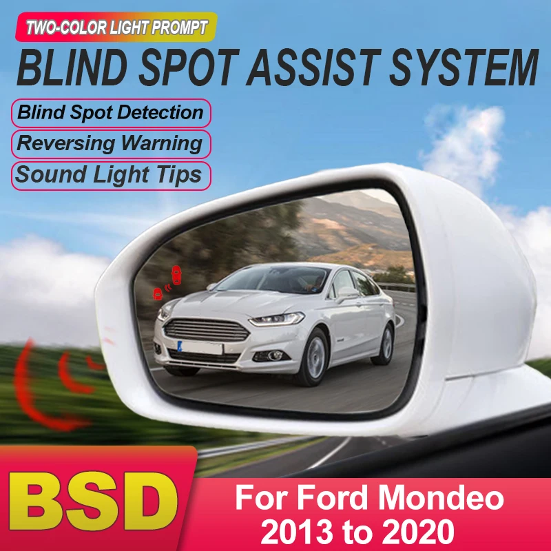 Systém monitorovania slepých škvŕn automobilov BSD BSA BSM Mikrovlnný senzor riadenia jazdného pruhu pre jazdu pre Ford Mondeo 2013 až 2020