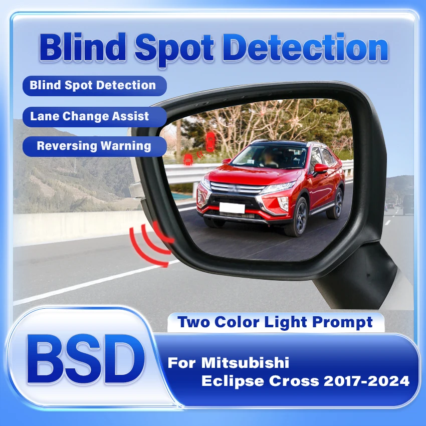 Systém monitorovania slepých škvŕn BSD BSA BSM Radar Parking Sensor Asset Lane Change pre Mitsubishi Eclipse Cross 2017-2024