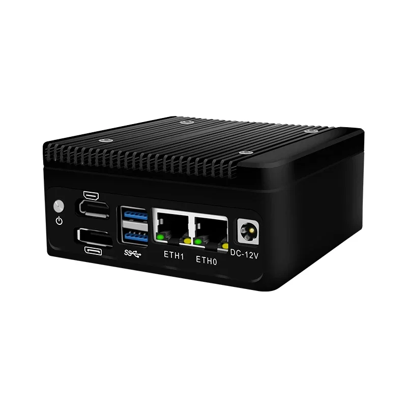 Szbox H9 N100 Soft Router Mini PC SO- DIMM 2*I226 LAN HD DP PFSense Firewall Appliance BKHD-ALD-N100