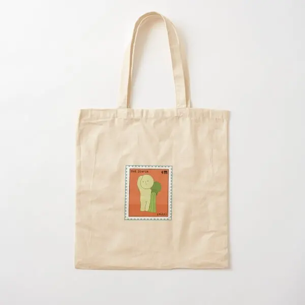 Séria múzea Smiski Sermage Stamp Co Canvas Bag Designer Ramener Bag Table Tote Dámy cestovné skladacie tlačené ženy