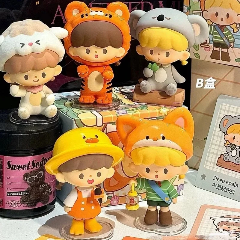 Séria originálneho slepého boxu Nájdenie jednorožcovi Naughty Animal City Potvrdené módne ozdoby záhadné boxové kolekcie hračky modelové darčeky
