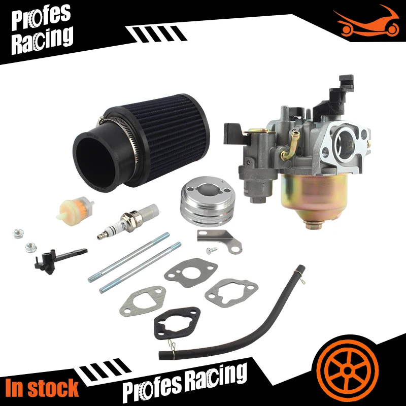 Súprava adaptéra karburátora Carb Air Filter pre predátor 212cc 196 ccm 6,5 koní BT200X Mini Bike KT196 Mudhead Scorpion 606 Mid CT200U-EX