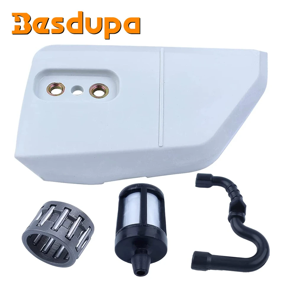 Súprava krytu spojky pre reťazovú pílu pre Stihl MS 210 230 250 Výmenné diely s nožnicou ihly, palivovým filtrom, olejovým vedením # 1123 640 1705