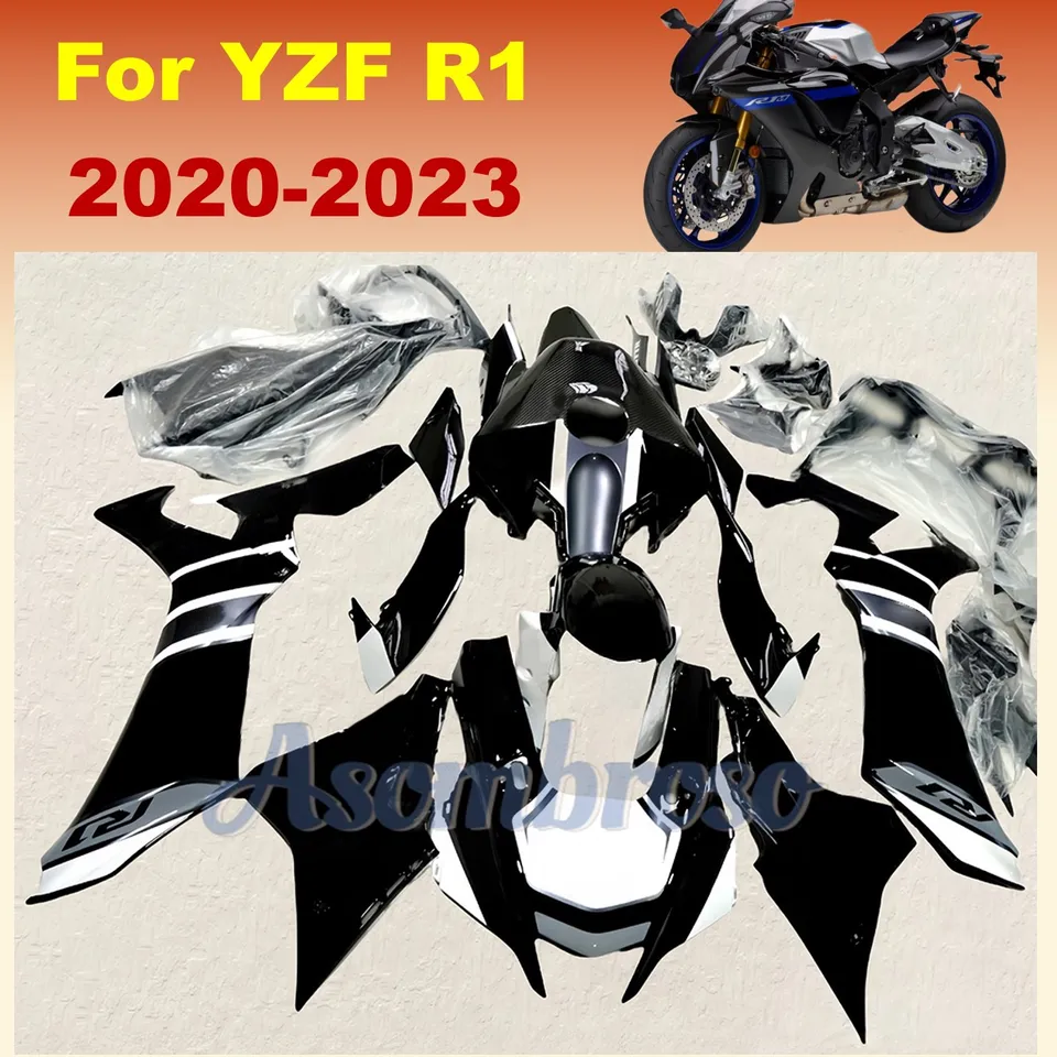 Súprava motocyklových kapotárov vhodných pre YZFR1 2020 2021 2022 2023 YZF R1 Bodywork SHELL COUNT Kryt z uhlíkových vlákien