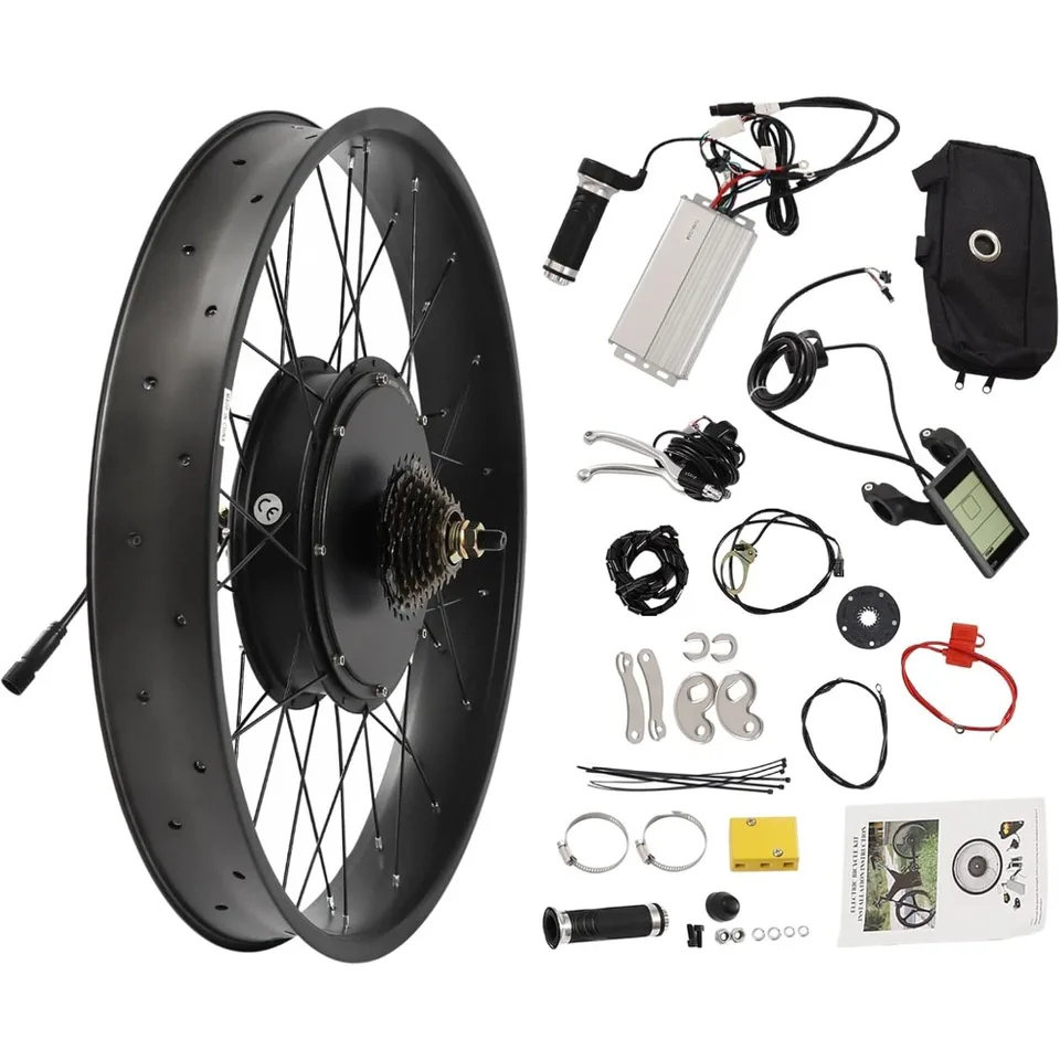 Súprava na konverziu elektrických bicyklov 48 V 1200W 26 