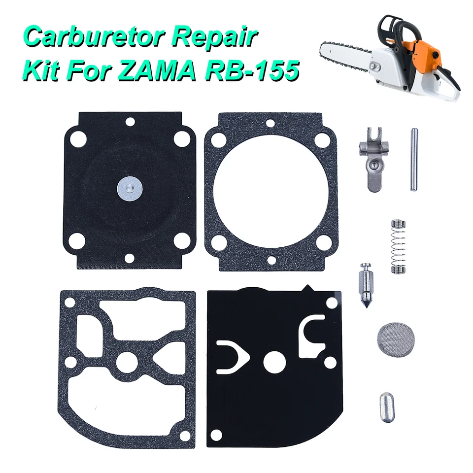 Súprava na opravu karburátora Nahrádza Zama RB-155 pre stihl rozdelený zastrihovač BG86 Blower Zama C1M-S141 C1M-S142 C1M-S145 C1M-S146 C1M-S151