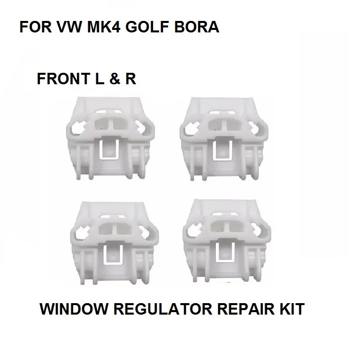 Súprava na opravu okien pre VW MK4 Golf Bora Electric Window Regulator Clip predná strana rght-ľavej strany 1997-2006