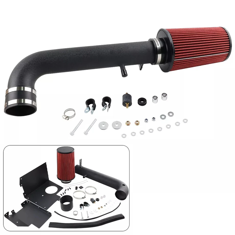 Súprava na príjmy studeného vzduchu pretekárske auto pre roky 2012-2018 Jeep Wrangler JK V6 3,6L 4-dverový/2-dverový ľahký inštalácia 10550A Vzduchový filter