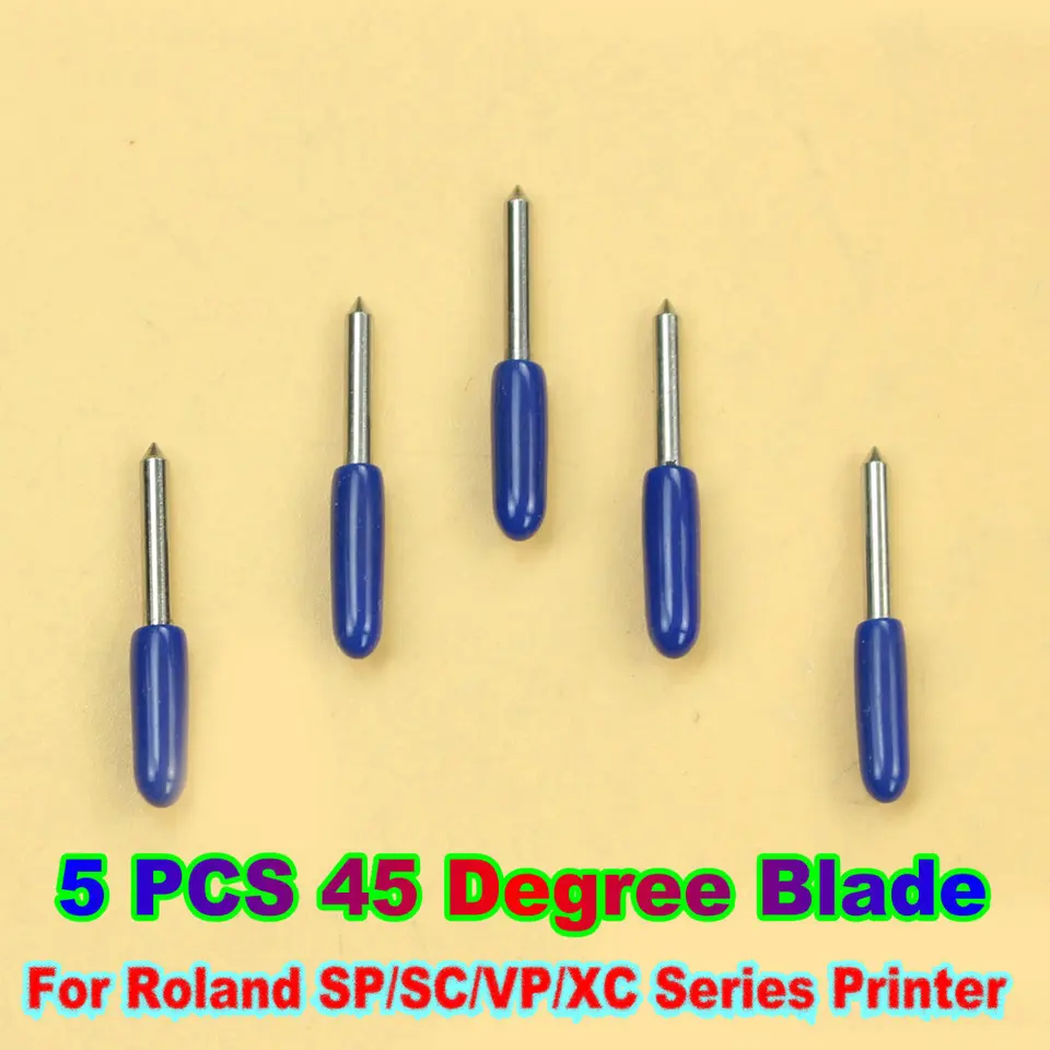 Súprava na strihové čepele pre Roland Cutting Blades Plotter Blades ZEC U1005 Nástroj zariadenia pre ROLAND SP SC VP XC Series Vinyl Film Vinyl Film