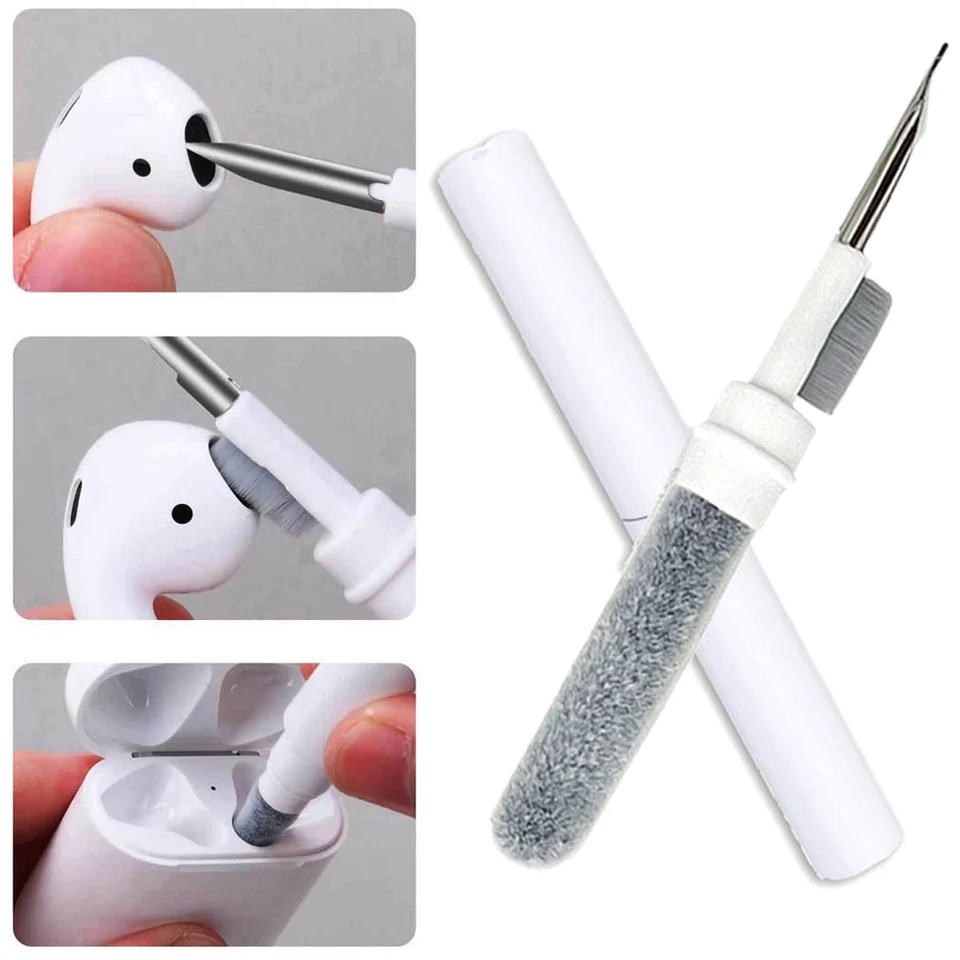 Súprava na čistenie slúchadiel Bluetooth pre AirPods PRO 1 2 3 Uši čistiacich prostriedkov na čistenie pero Bursh Nástroje pre Samsung Xiaomi AirDots Huawei