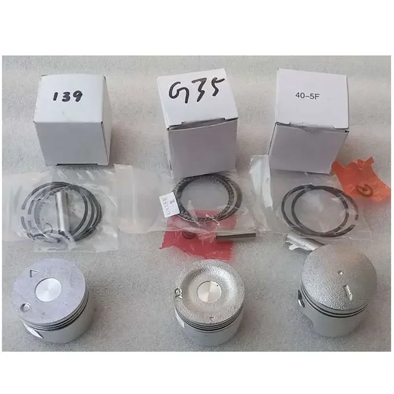 Súprava piestov na kefu 39 mm 40 mm w/ piestový krúžok GX35 139F 140F pre rezačku trávnatej rezačky 140FA Motor Motor Part