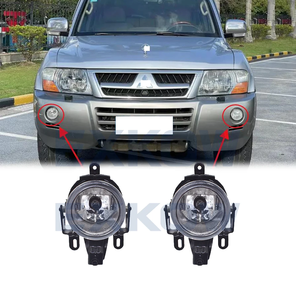 Súprava prednej hmly pre Mitsubishi Pajero Montero Shogun 3 MK3 3. 2000-2006 V60 V70 MN133758