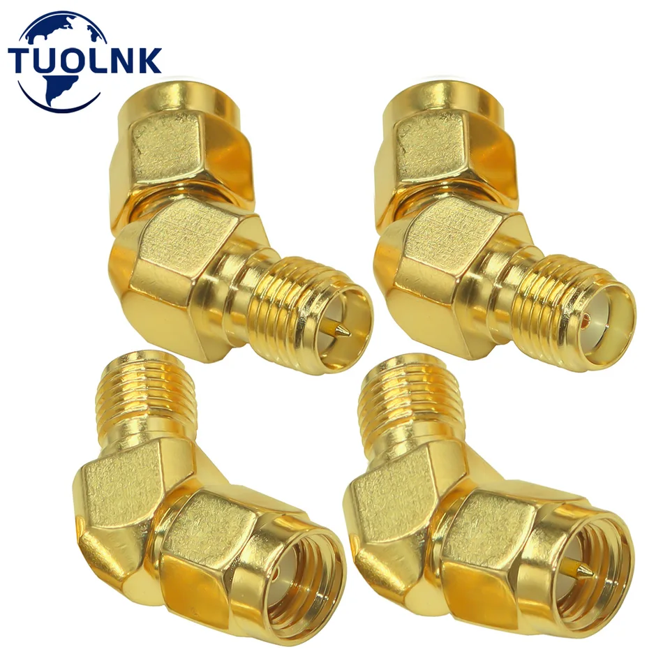 Súprava SMA Adapter 45Degree SMA Muž/ženská až RP SMA Lett Conector Kit