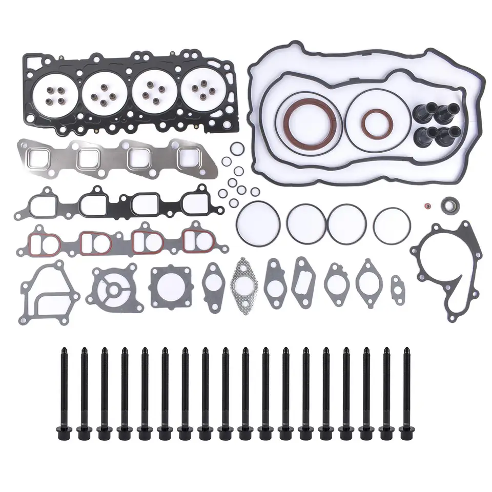 Súprava tesnenia hlavy AP02 Motor + súprava hlavy pre Nissan Navara D22 D40 Pathfinder R51 2.5 DCI YD25