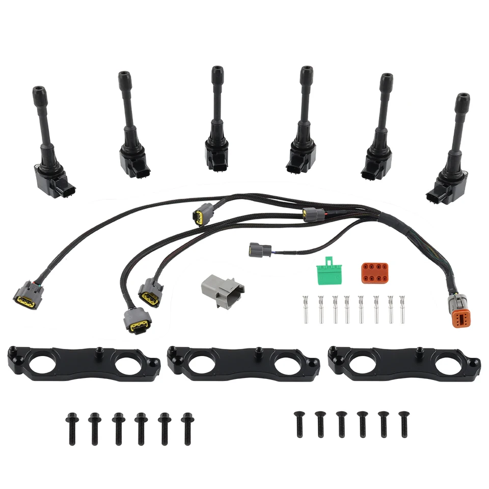 Súprava zväzku konverzie zapaľovania pre konverziu pre Aristo supra Soarer 1jzgte / 2jzgte + vvti na Skyline R35 GTR VR38Dett