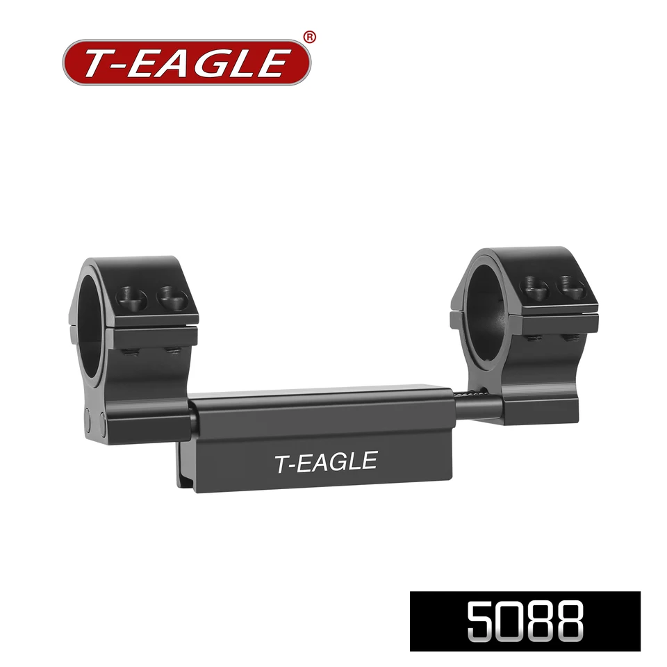 T-Eagle 25,4/30 mm 11/20 mm držiaky prsteň s pružinovým prístrojom pušky ropy na koľajnicu vysoký nízky profil pre lov （5088）
