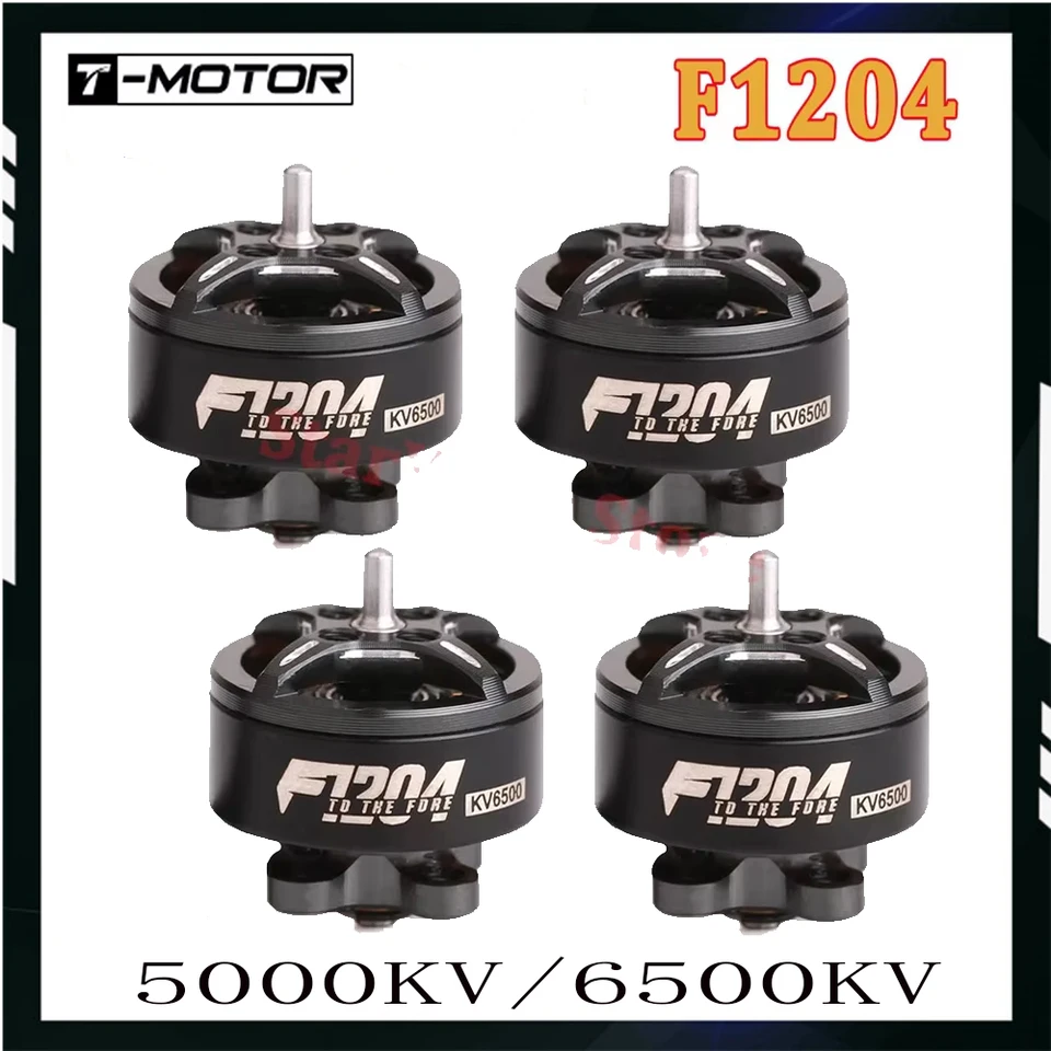 T-motor F1204 1204 6500KV 5000KV 2-3S Ultralight Micro Brushless Motor pre 2,5inch 3inch špáradla Cinewhope RC FPV Racing Drone Drone Drone
