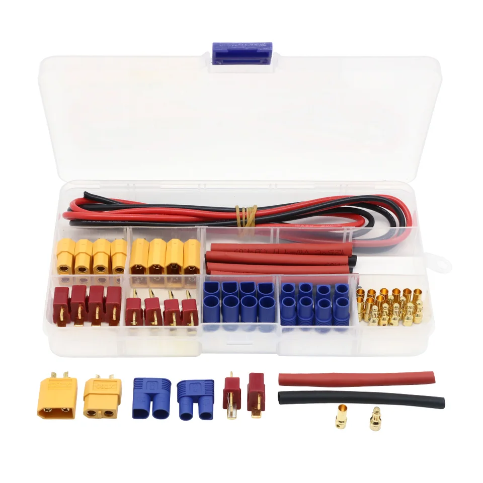 T Plug / XT60 / XT90 / EC3 / EC5 Muž a konektory adaptéra plugov
