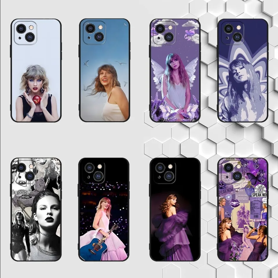 T-taylors S-Swiftss Pase Pase pre iPhone 15,14,13,12,11 plus, Pro, Max, XR, XS, X, 7,8 Plus, SE, Mini Silikone Soft Cover Cover