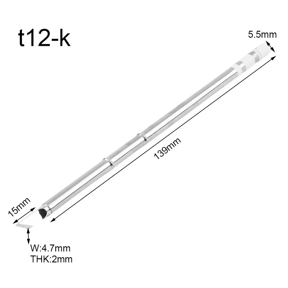 T12 spájkovanie železa TIPS T12 Iron Tip pre 950D 202 942 Elektrický spájkovací železný zváračský dodávok príslušenstvo