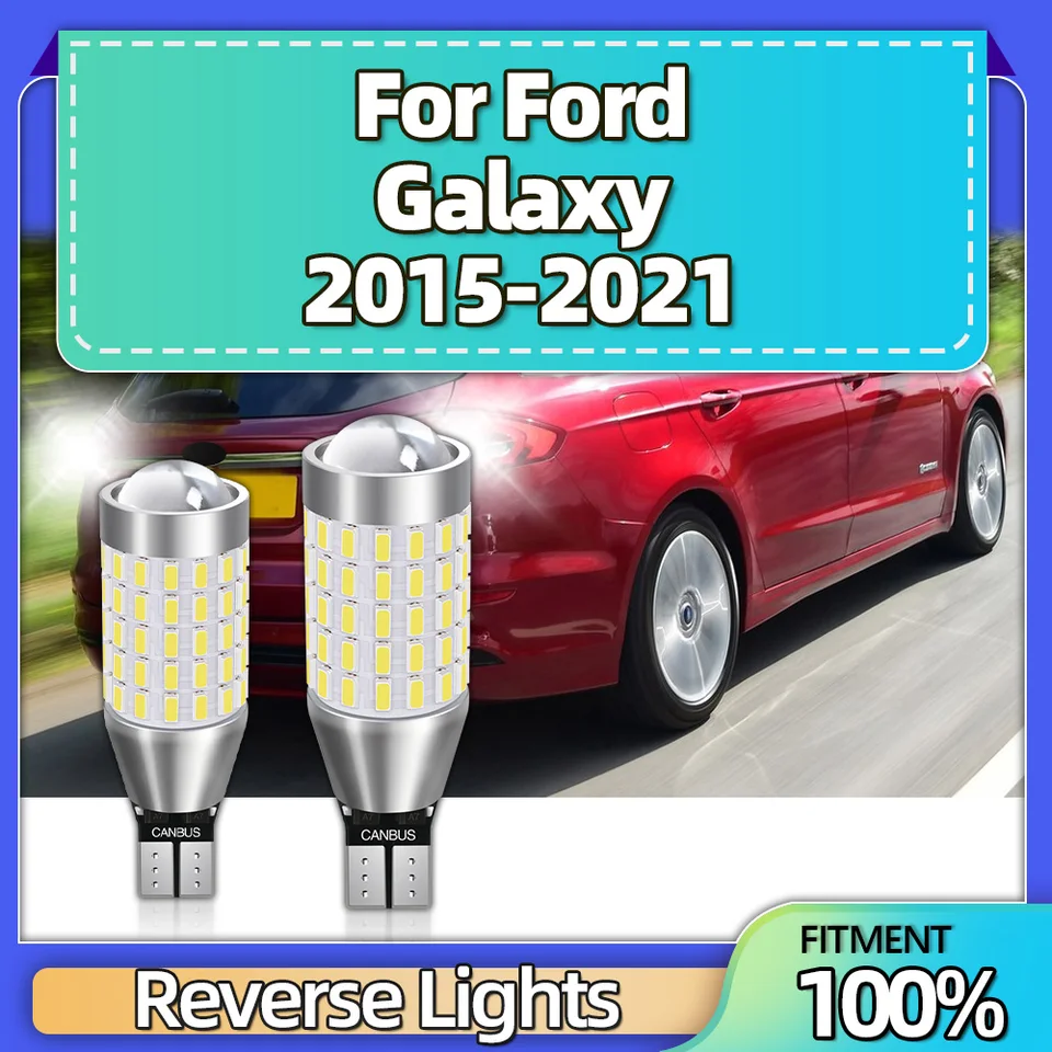 T15 W16W 87SMD LED CSP LED signál LED signál LED žiarovky reverzného svetla Canbus žiadna chyba pre Ford Galaxy 2015 2016 2017 2018 2018 2019 2020 2021