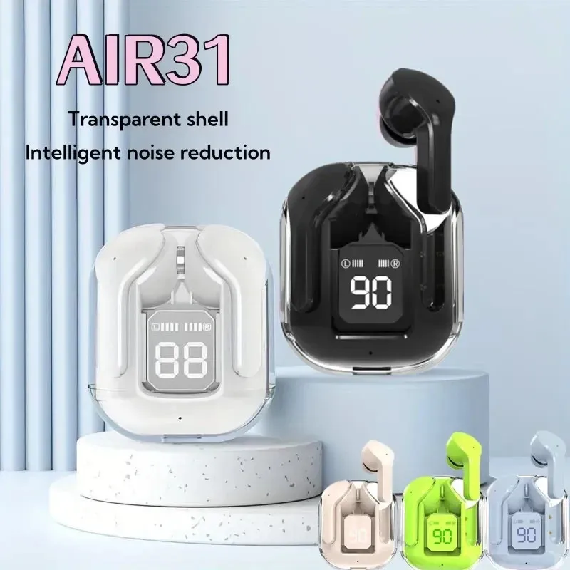 T2 Wireless Mini Earbuds LED digitálny displej Digitálny displej TWS Stereo Sound Bluetooth kompatibilný 5.3 pre Ipone Xiaomi Lenovo