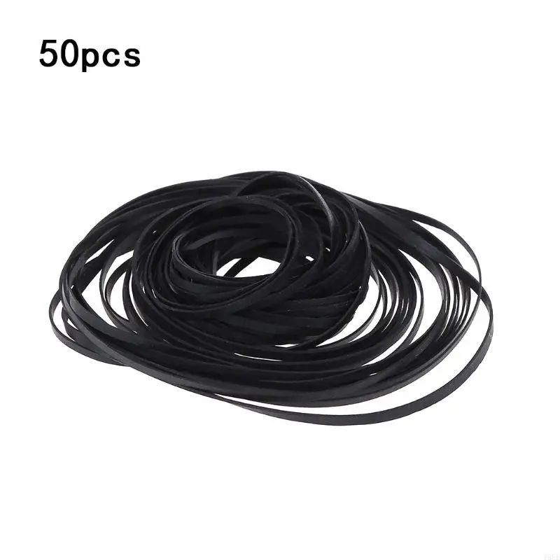 T5EE 50 balenie náhradný opasok Gumový pás pre rekordný prehrávač Walkman DVD CD-ROM opakovač 2 mm široký pás široký pás