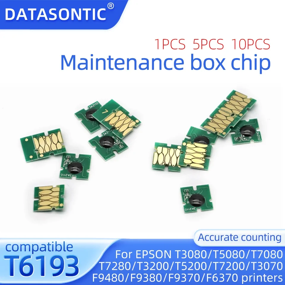 T6193 Údržba čip pre Epson Surecolor T3000 T5000 T7000 T3200 T5200 T7200 T3070 T5070 T7070 T3270 T5270 T3280