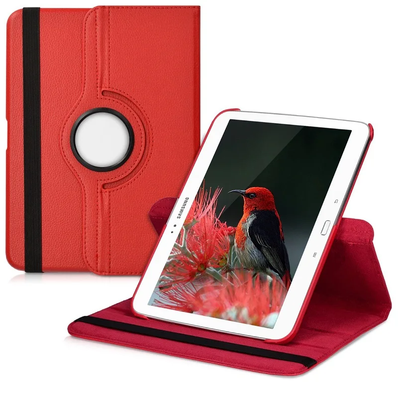 TAB 3 10.1 GT P5200 P5210 P5220 360 Rotujúca kožená puzdro PU pre Samsung Galaxy Tab 3 10.1