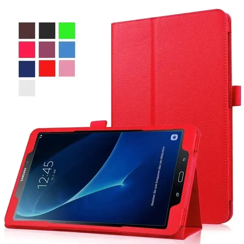 Tab A6 10.1inch 2016 Tablet SM-T580 T585 T587 puzdro PU kožený stojan Automatický spánok/prebudenie pre samsung galaxy tab a A6 10.1 puzdro