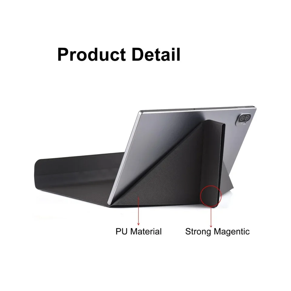 Tablet Global Edition Magnetic Case Stock Stock PU kožené puzdro Shock After Artifuste a vodotesné puzdro ľahké a krásne puzdro