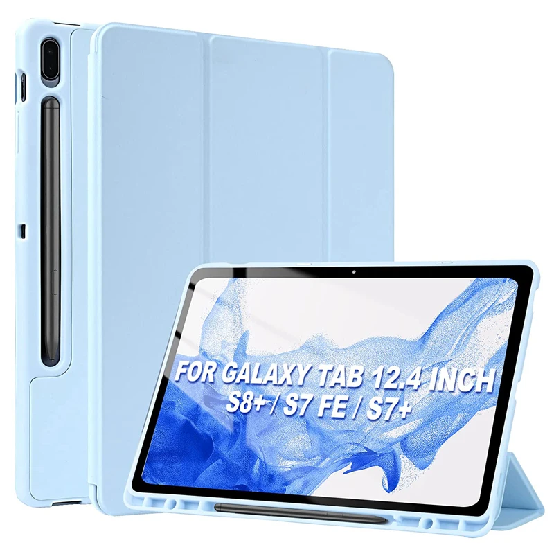 Tablet pre Samsung Galaxy Tab S8 Ultra 14.6 SM-X900 SM-X906, pre Galaxy Tab S8 S7 Plus 12.4 Cover Funda Cover