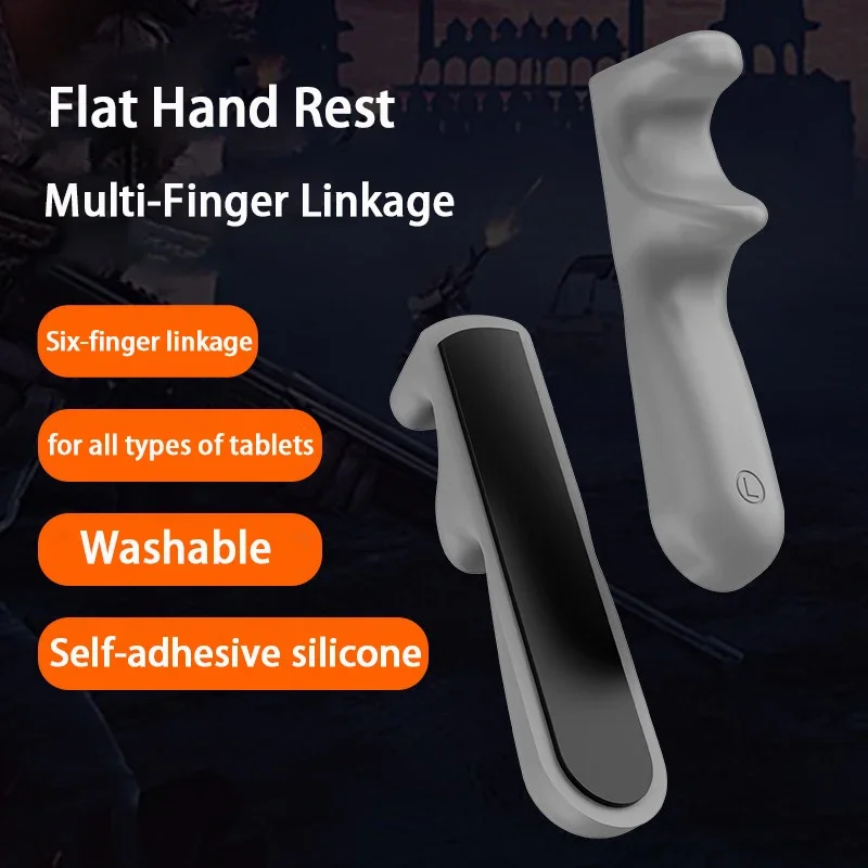 Tablet Stand Finger REST Prenosná herná rukoväť kremíka Adsorpcia viacerých prstov viacerých herných herných herných ovládačov tableta pre iPad