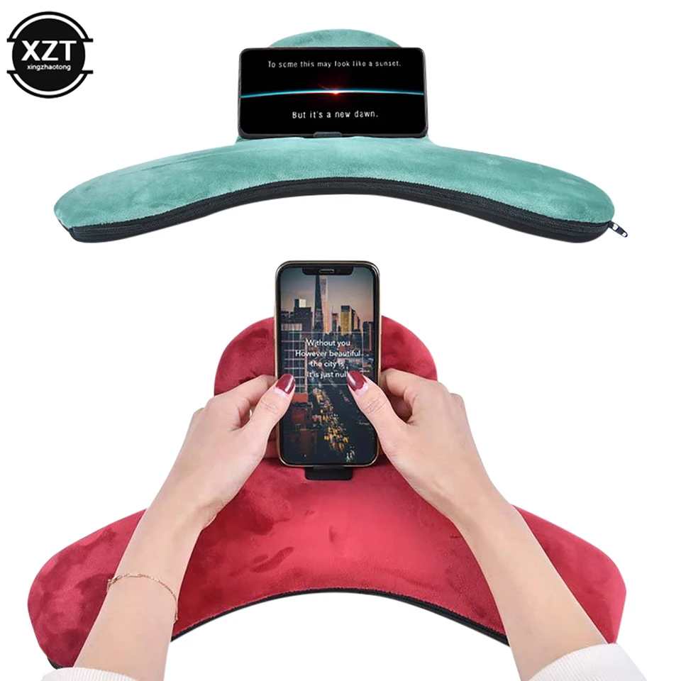 Tablet Stand vankúš Kniha Čítať Čítanie Čítanie odpočinku relax zápästie vankúš na telefón iPad